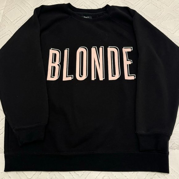 Brunette The Label "Blonde" Sweatshirt - Picture 2 of 4